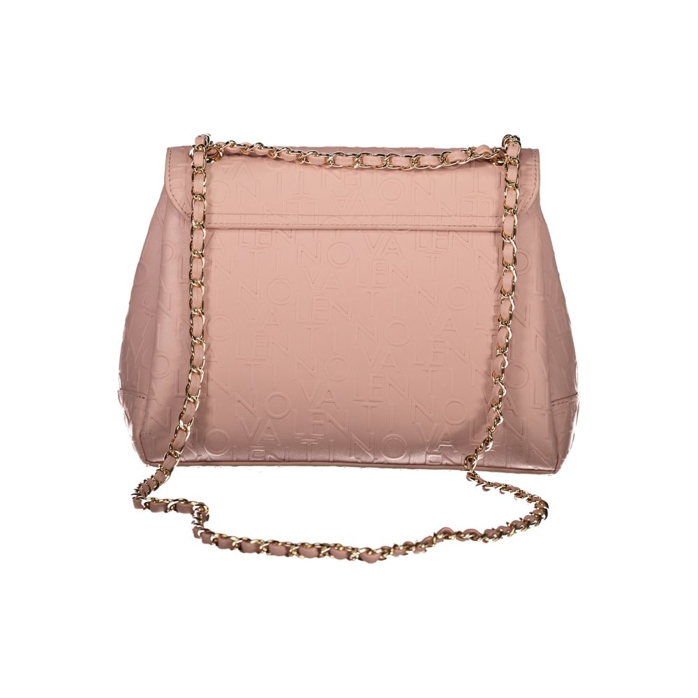 Valentino Bags Rosa Polyethylen-Handtasche