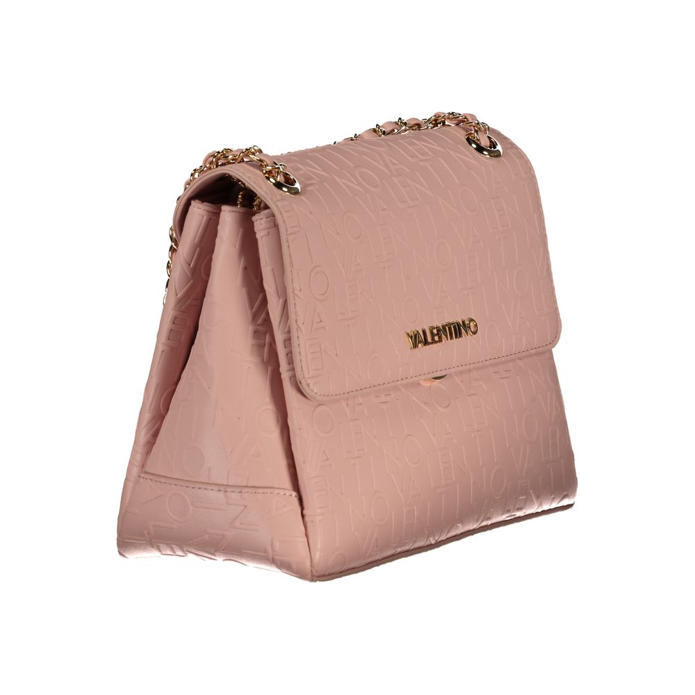 Valentino Bags Rosa Polyethylen-Handtasche