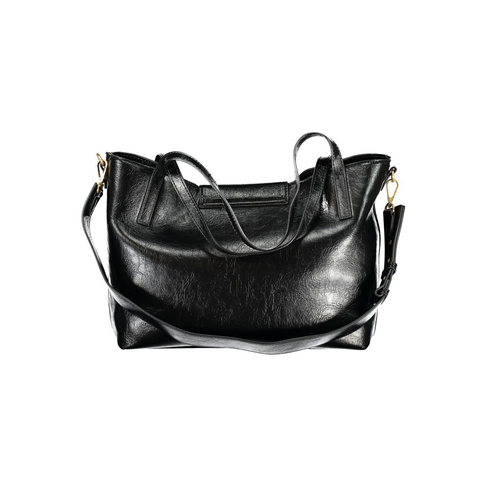 Valentino Bags Schwarze Polyethylen-Handtasche