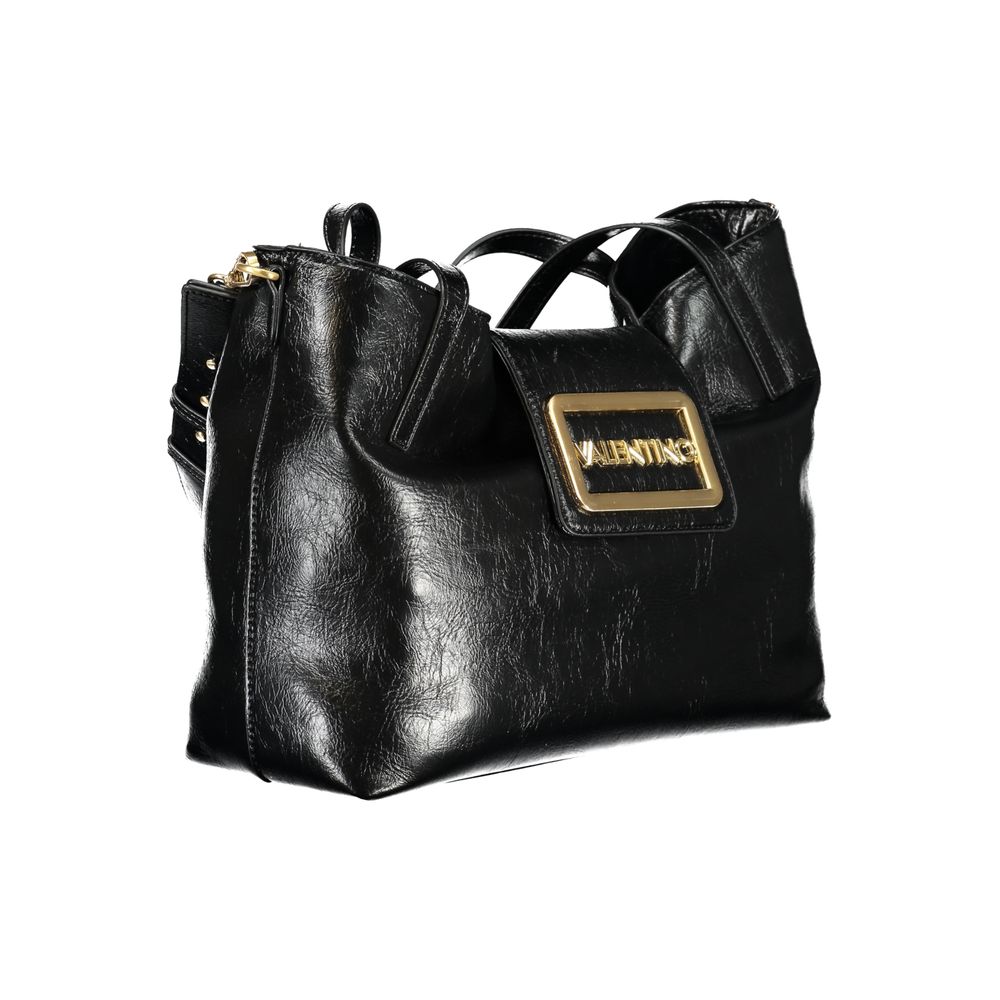 Valentino Bags Schwarze Polyethylen-Handtasche