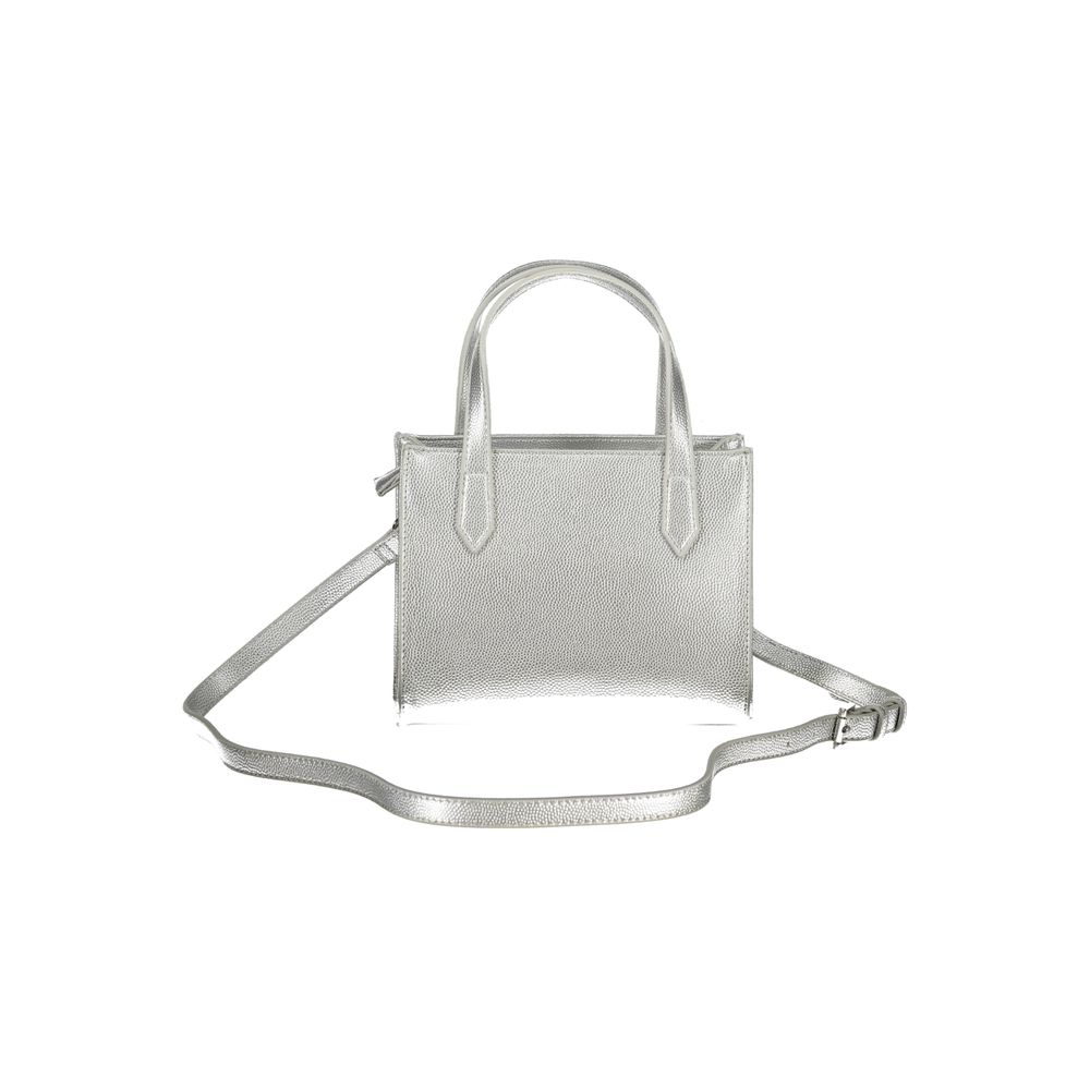 Valentino Bags Silberne Polyethylen-Handtasche