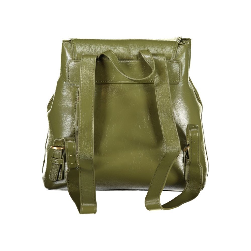 Valentino Bags Grüner Polyethylen-Rucksack