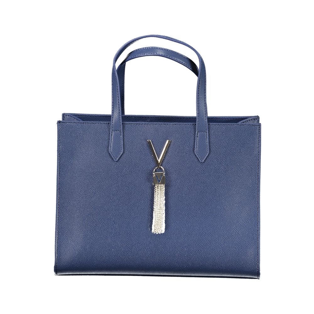 Valentino Bags Blaue Polyethylen-Handtasche