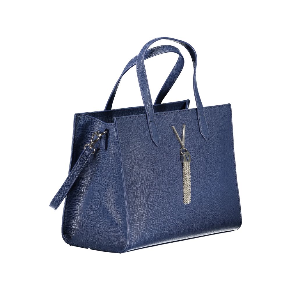 Valentino Bags Blaue Polyethylen-Handtasche