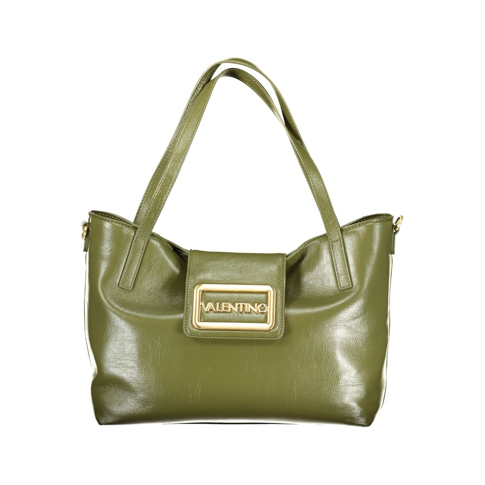 Valentino Bags Grüne Polyethylen-Handtasche