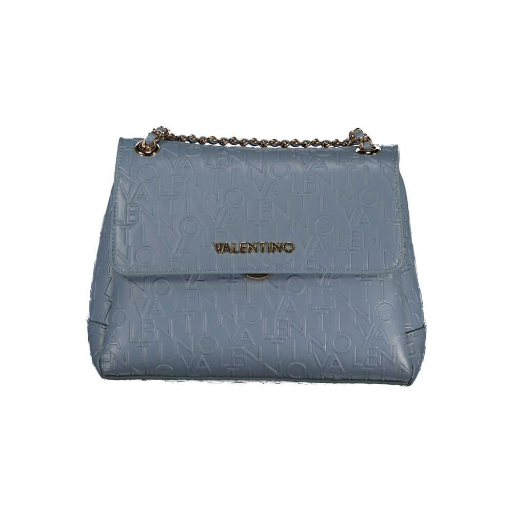 Valentino Bags Hellblaue Polyethylen-Handtasche