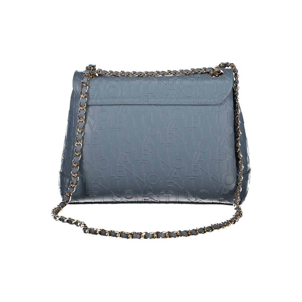 Valentino Bags Hellblaue Polyethylen-Handtasche