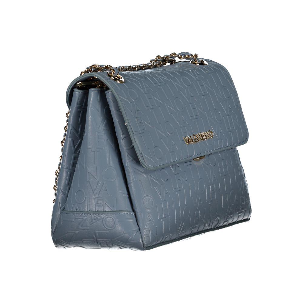 Valentino Bags Hellblaue Polyethylen-Handtasche