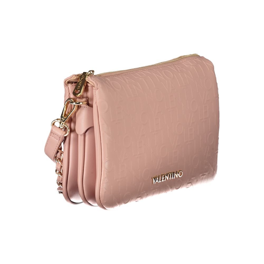 Valentino Bags Rosa Polyethylen-Handtasche