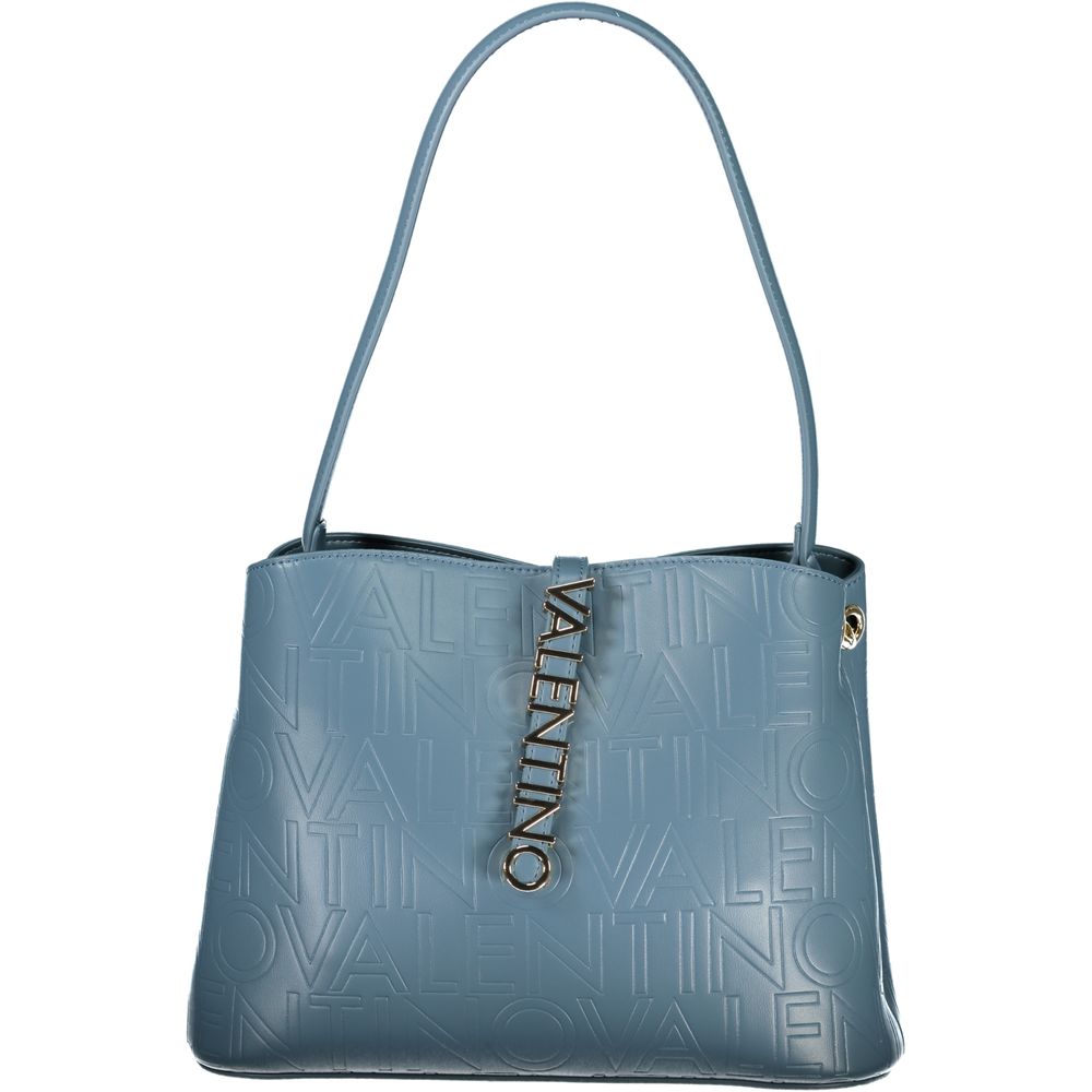 Valentino Bags Hellblaue Polyethylen-Handtasche