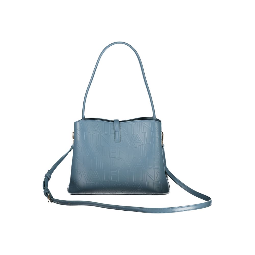 Valentino Bags Hellblaue Polyethylen-Handtasche