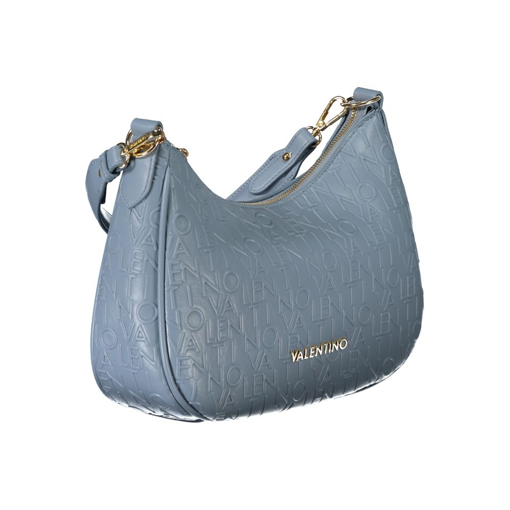 Valentino Bags Hellblaue Polyethylen-Handtasche