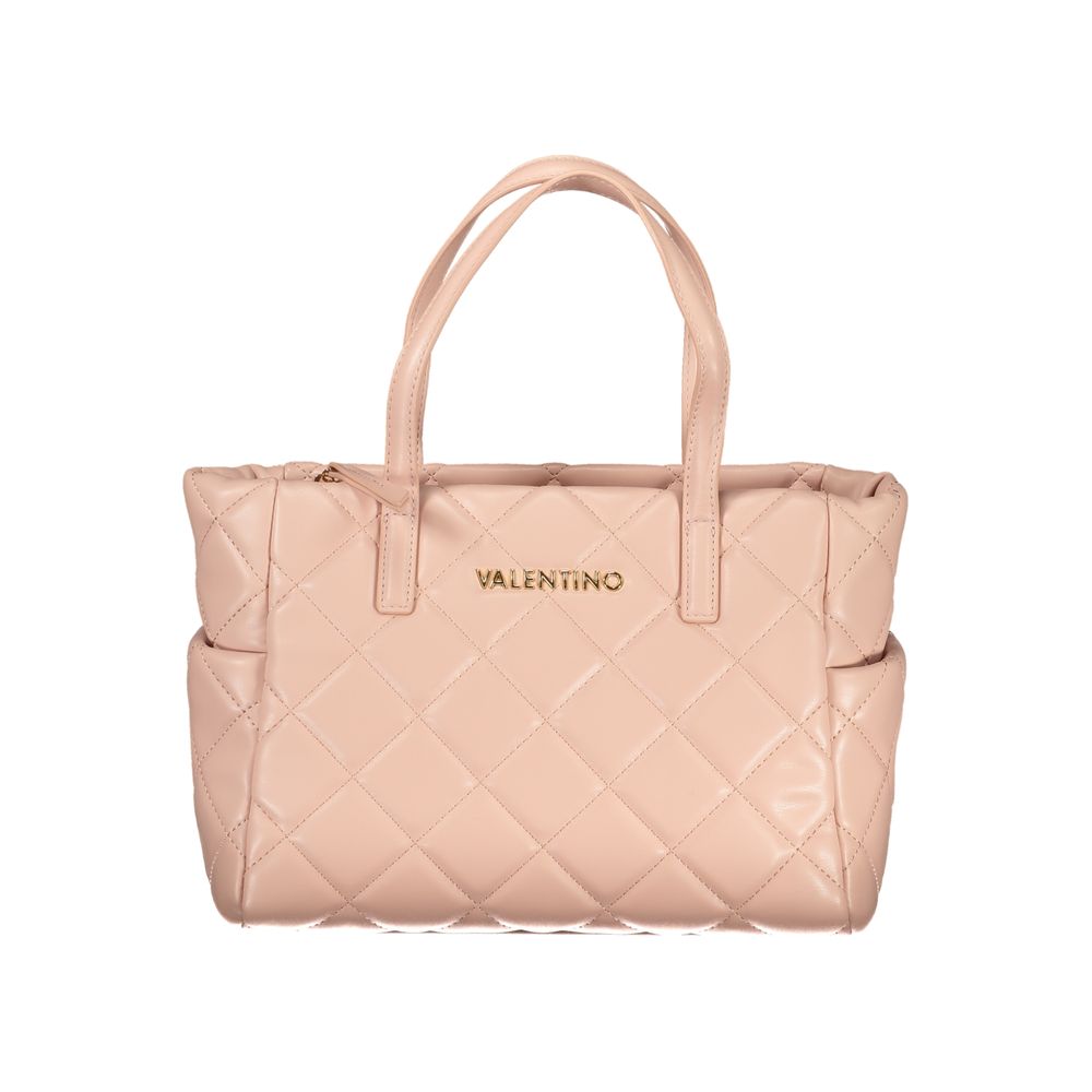 Valentino Bags Rosa Polyethylen-Handtasche