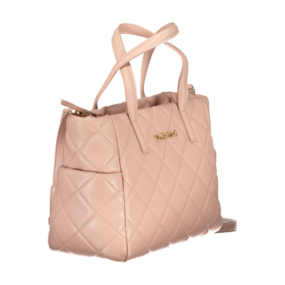 Valentino Bags Rosa Polyethylen-Handtasche