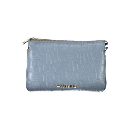 Valentino Bags Hellblaue Polyethylen-Handtasche