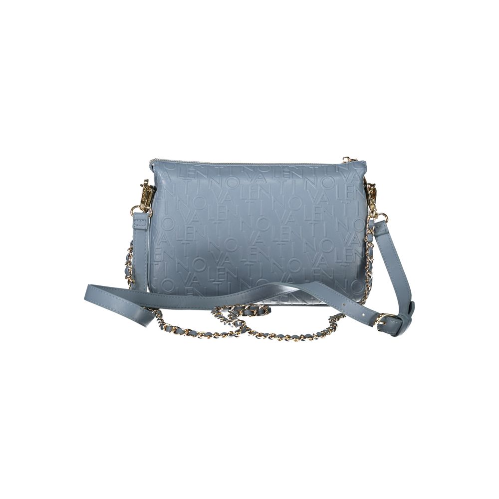 Valentino Bags Hellblaue Polyethylen-Handtasche