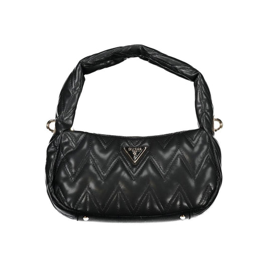 Guess Jeans Schwarze Baumwollhandtasche