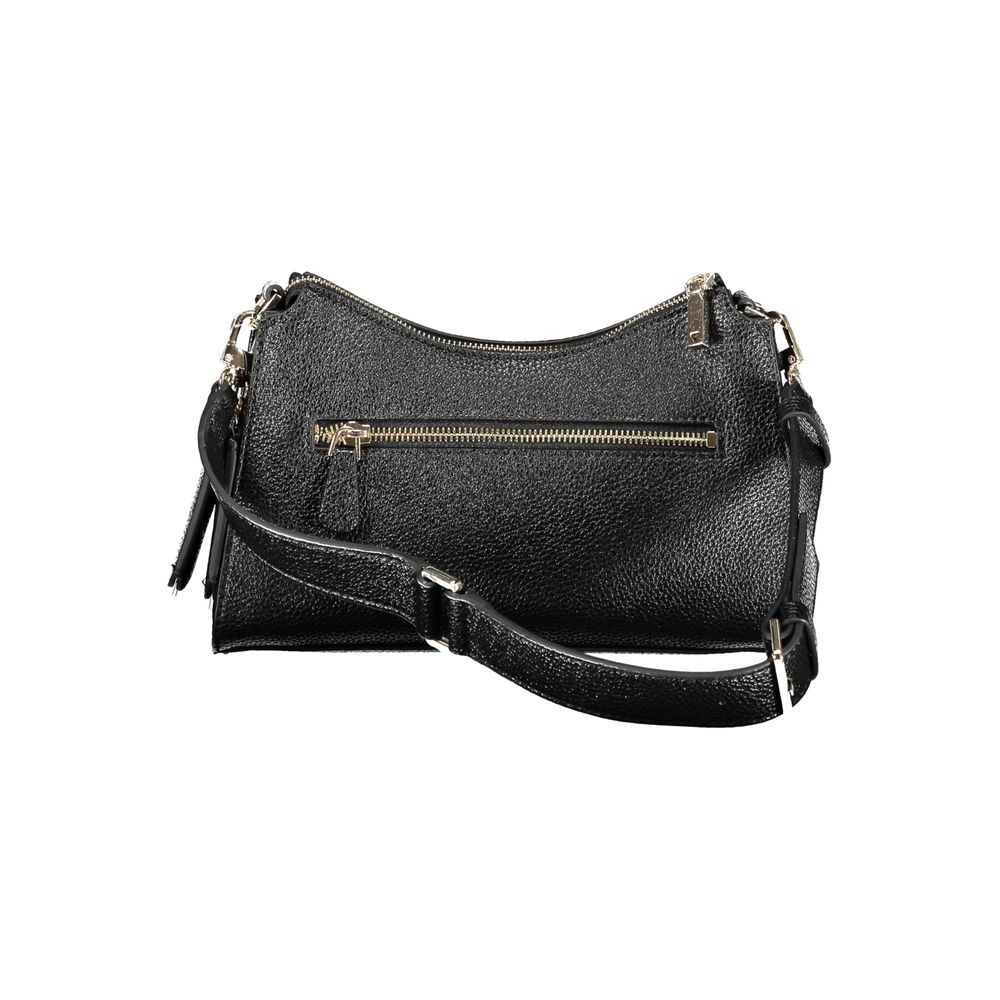 Guess Jeans Schwarze Polyethylen-Handtasche