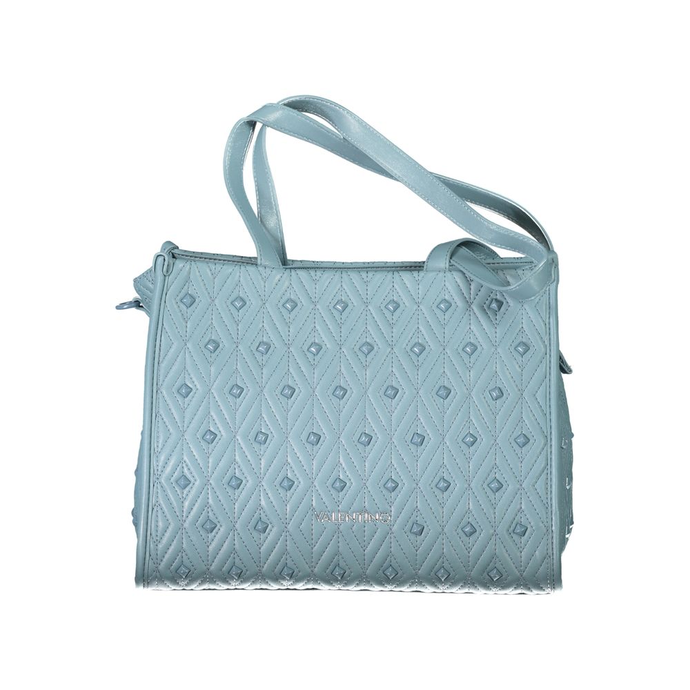 Valentino Bags Hellblaue Polyester Handtasche