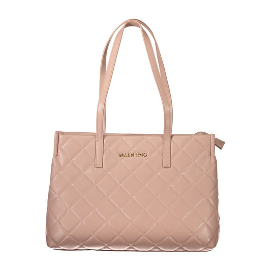 Valentino Bags Rosa Polyethylen-Handtasche