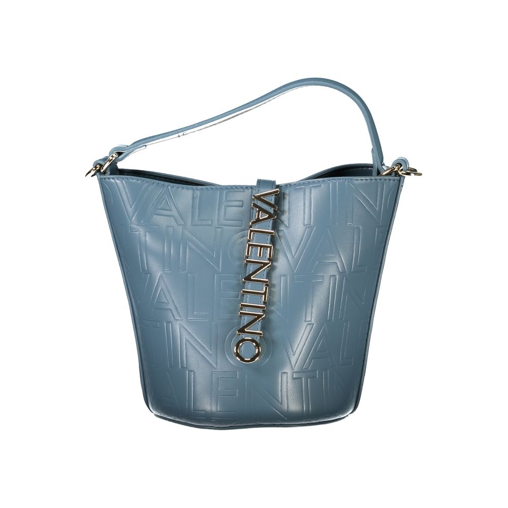 Valentino Bags Hellblaue Polyethylen-Handtasche