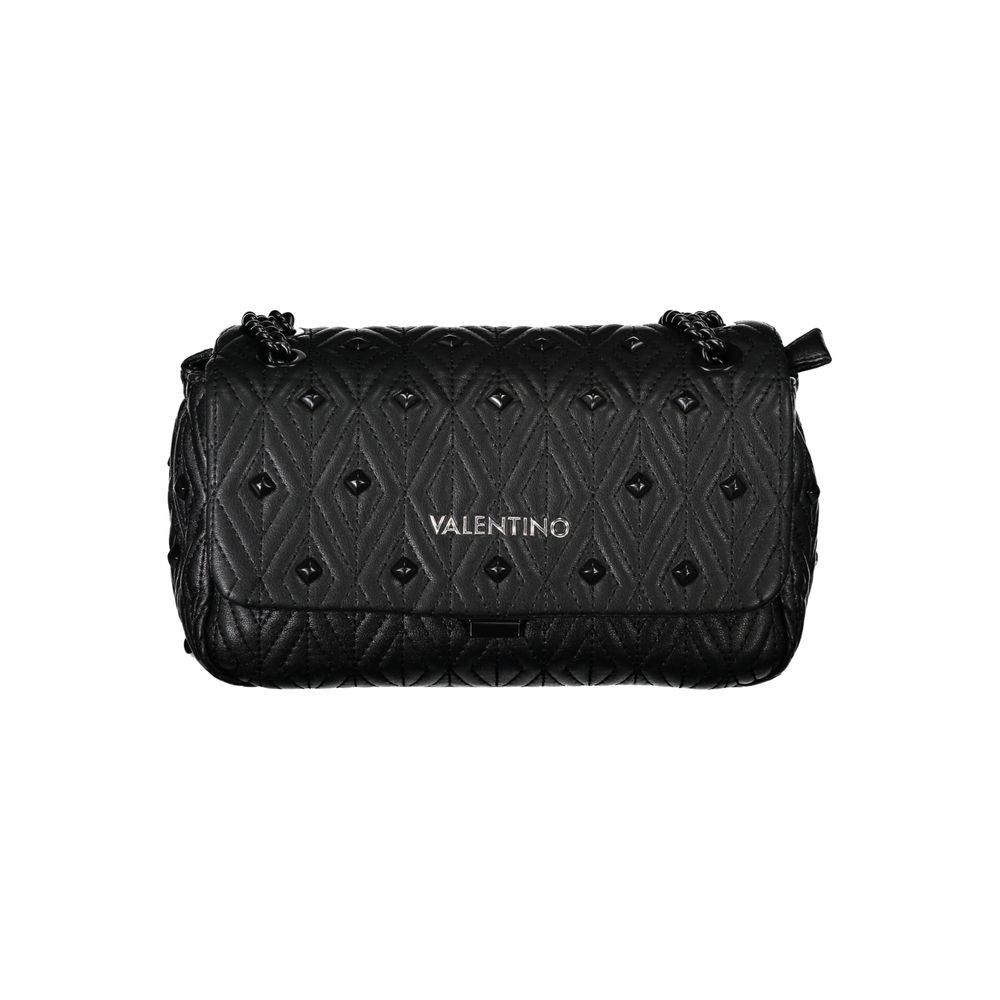 Valentino Bags Schwarze Polyester Handtasche