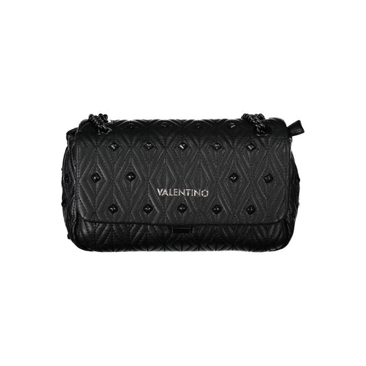 Valentino Bags Schwarze Polyester Handtasche