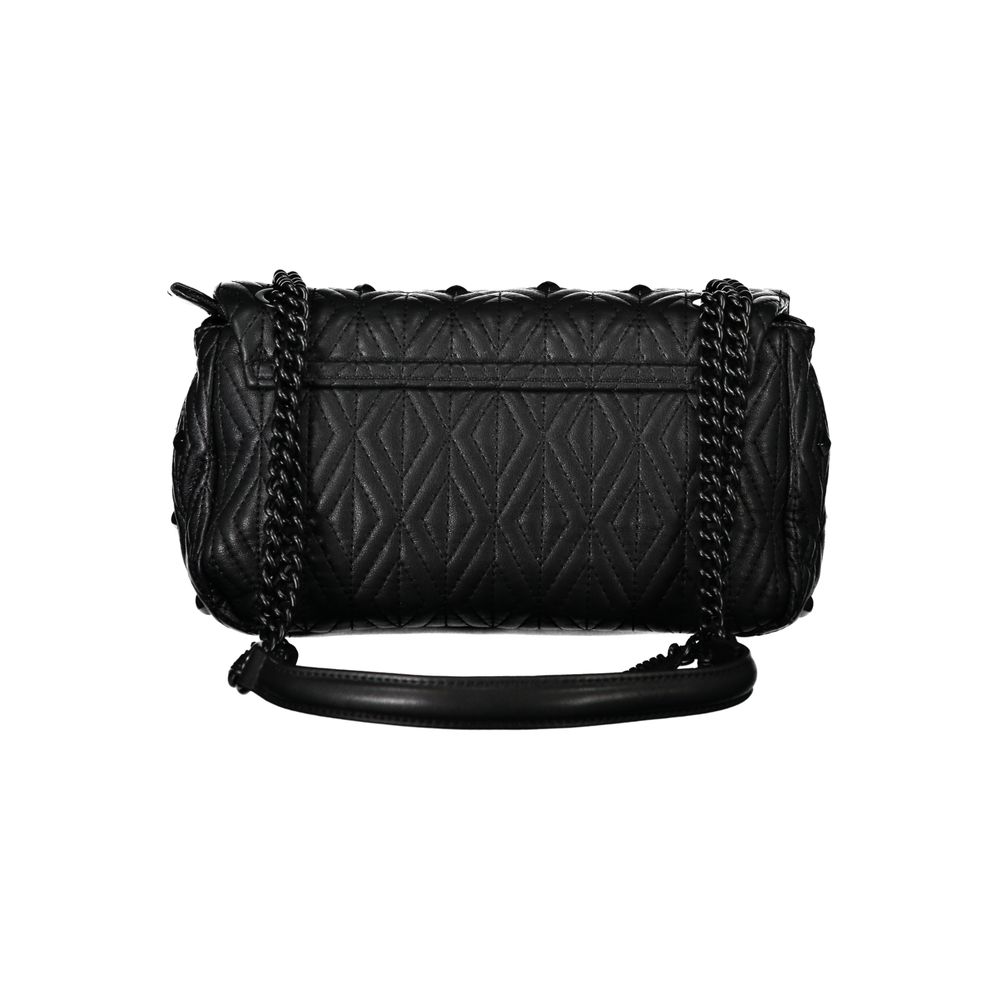 Valentino Bags Schwarze Polyester Handtasche