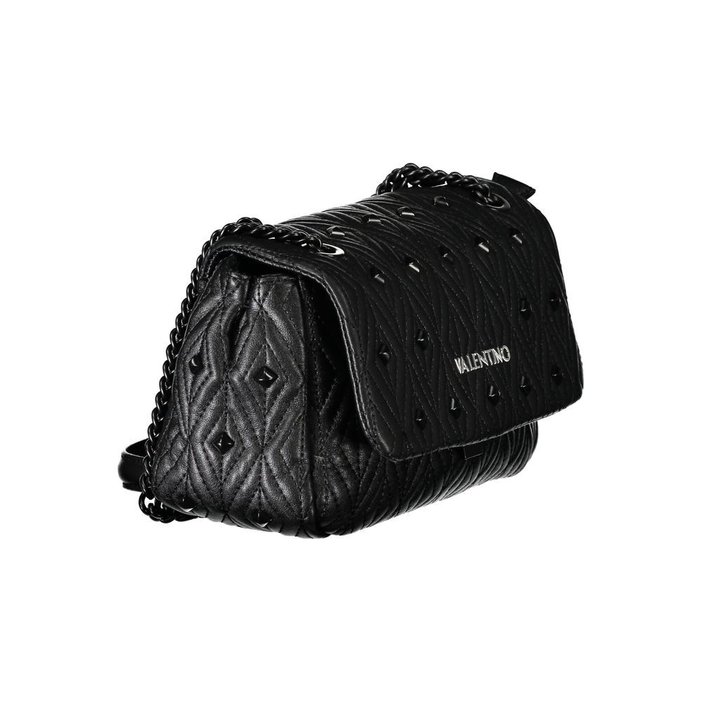 Valentino Bags Schwarze Polyester Handtasche