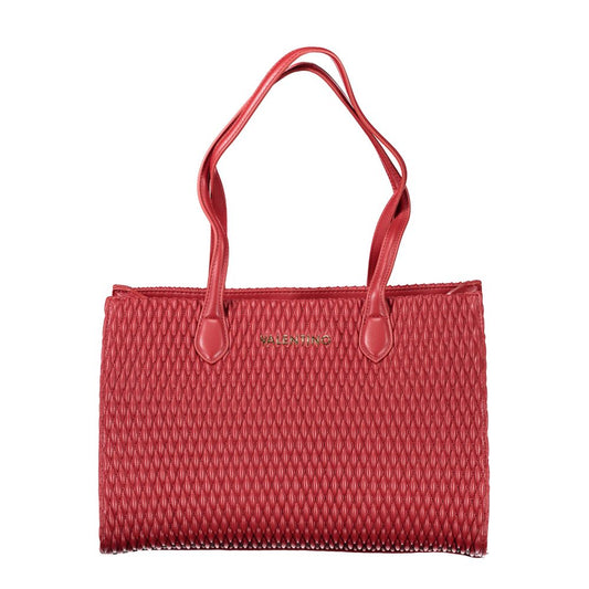 Valentino Bags Rote Polyethylen-Handtasche