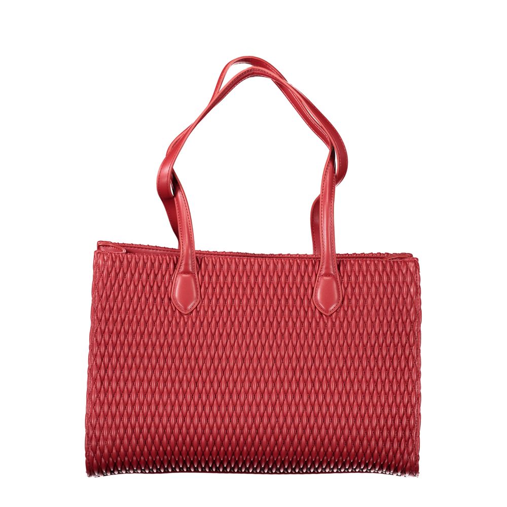 Valentino Bags Rote Polyethylen-Handtasche