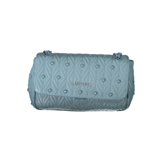 Valentino Bags Hellblaue Polyester Handtasche