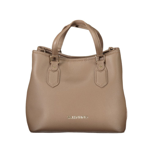 Valentino Bags Braune Polyethylen-Handtasche