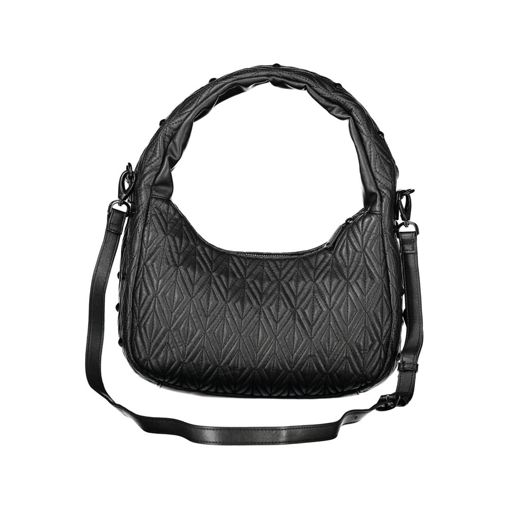 Valentino Bags Schwarze Polyester Handtasche