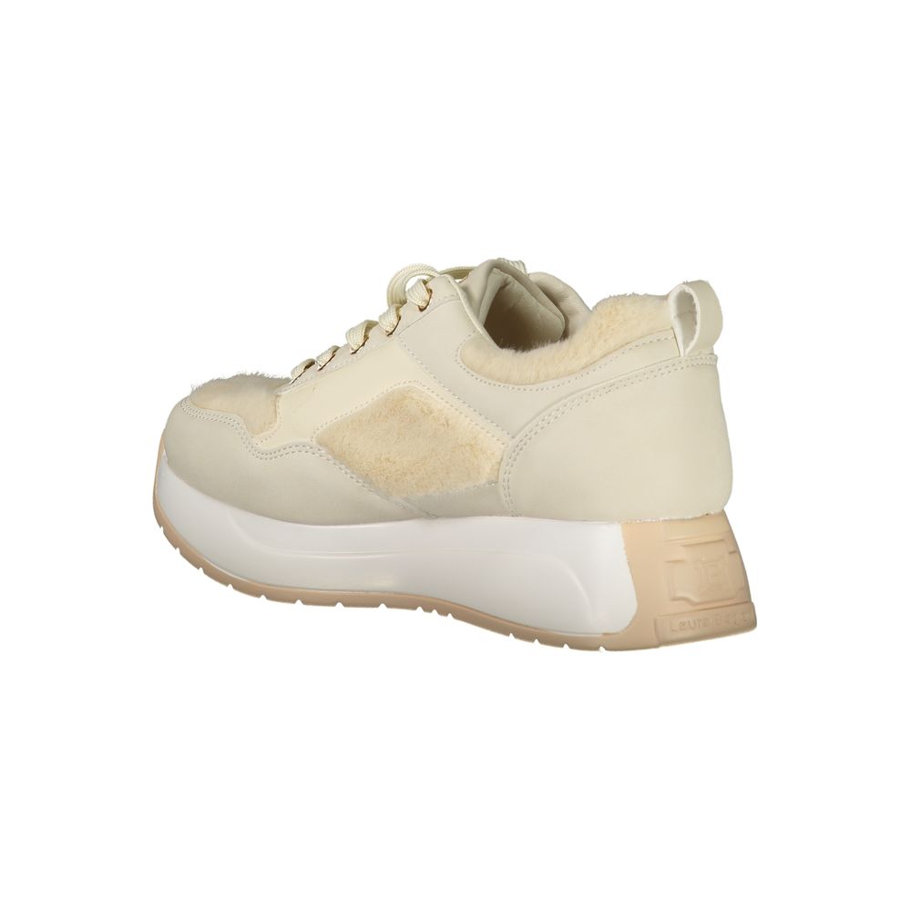 Laura Biagiotti Beige Polyethylen Sneaker