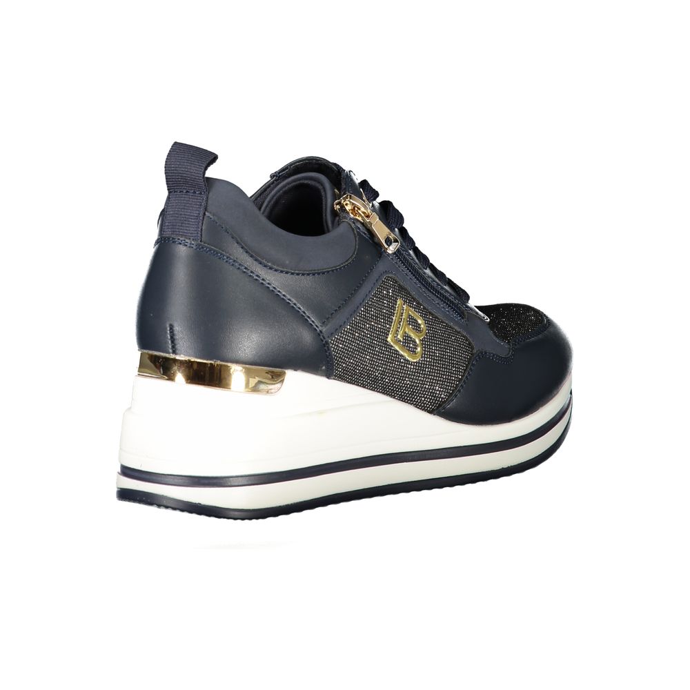 Laura Biagiotti Blauer Polyester Sneaker