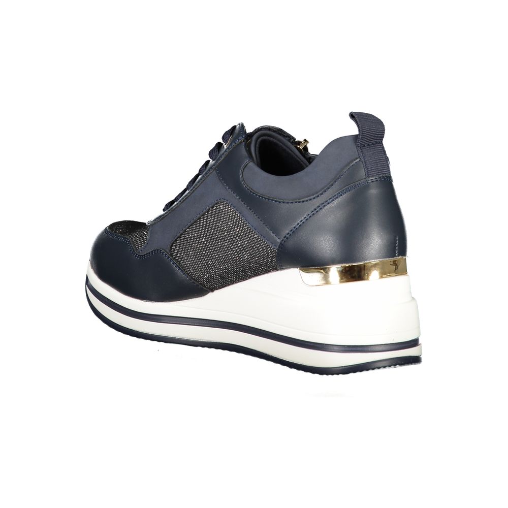 Laura Biagiotti Blauer Polyester Sneaker