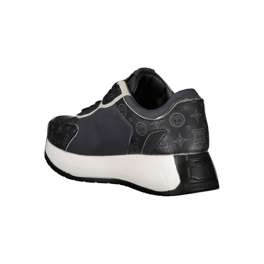 Laura Biagiotti Schwarzer Polyethylen-Sneaker