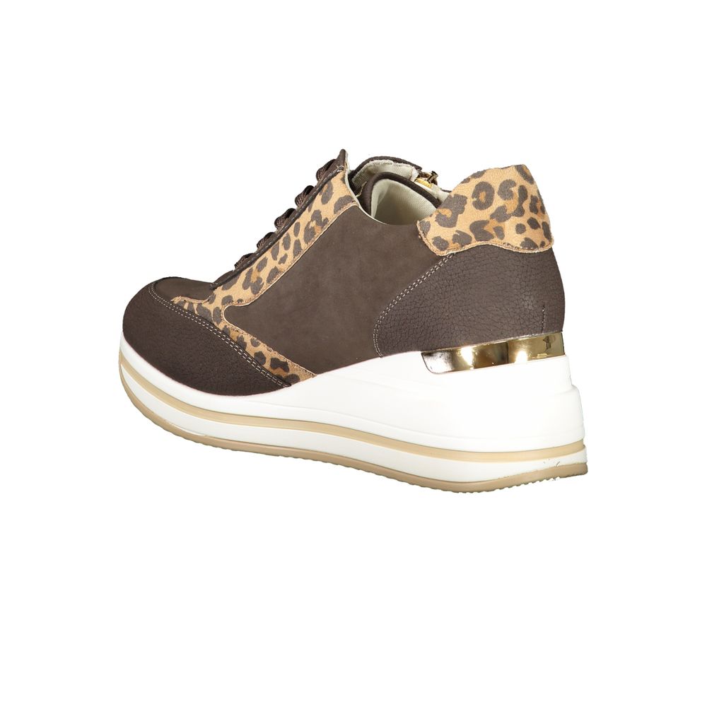 Laura Biagiotti Brauner Polyester Sneaker