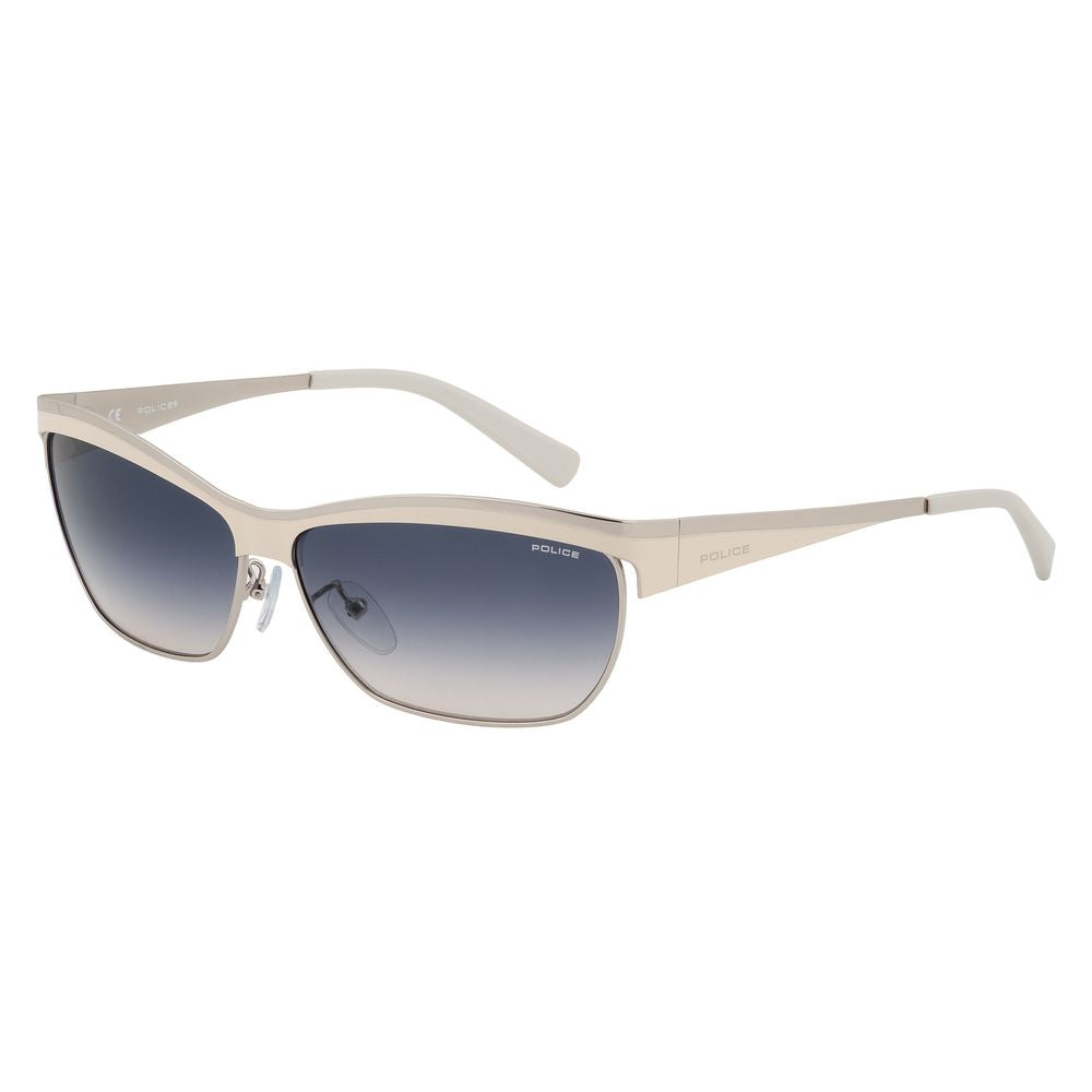 Police Graue Metall-Sonnenbrille