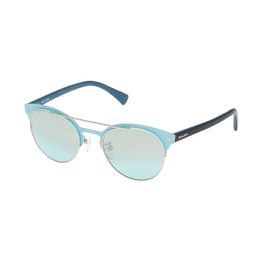 Police Graue Metall-Sonnenbrille