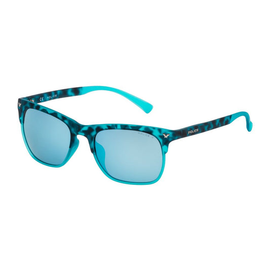 Police Blaue Injektionssonnenbrille