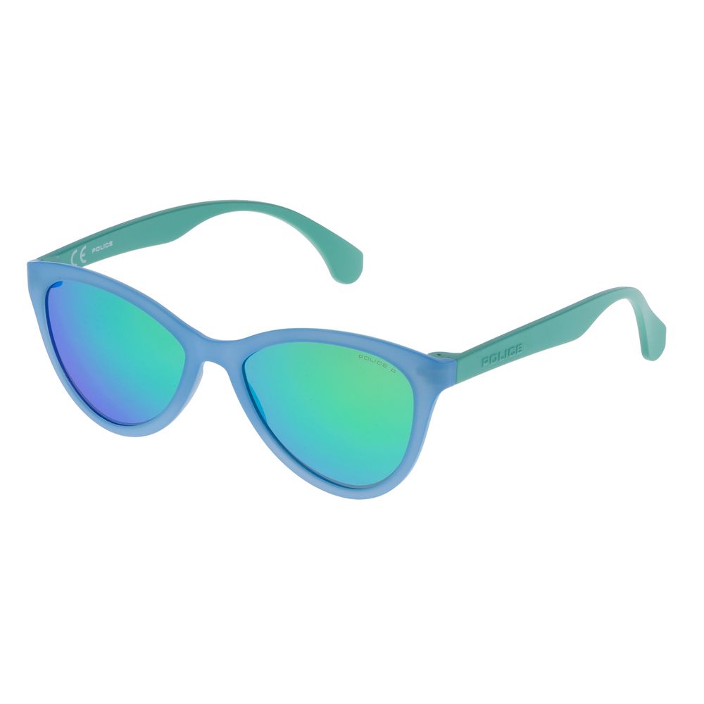 Police Blaue Injektionssonnenbrille