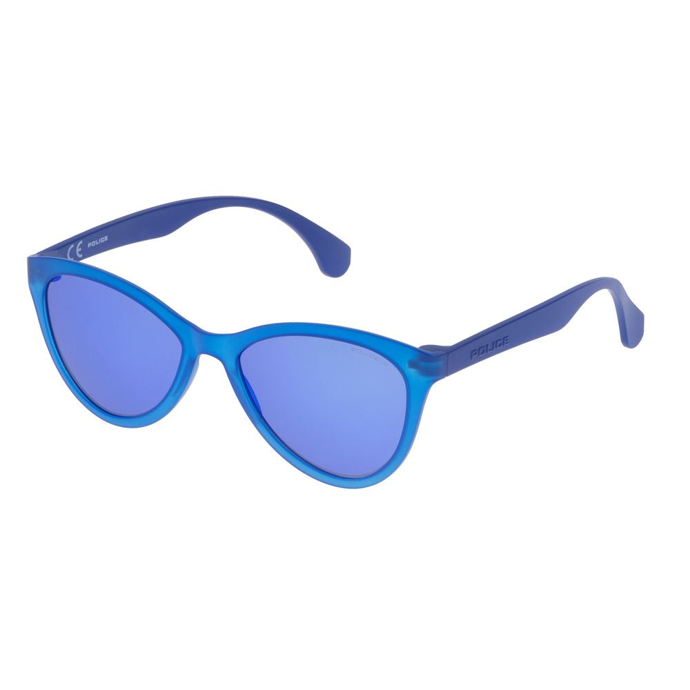 Police Blaue Injektionssonnenbrille