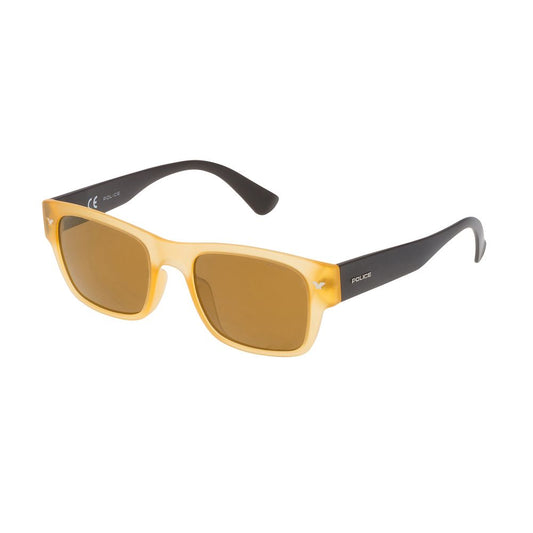 Police Gelb gespritzte Sonnenbrille