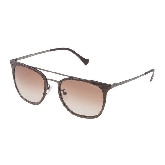 Police Braune Metall-Sonnenbrille