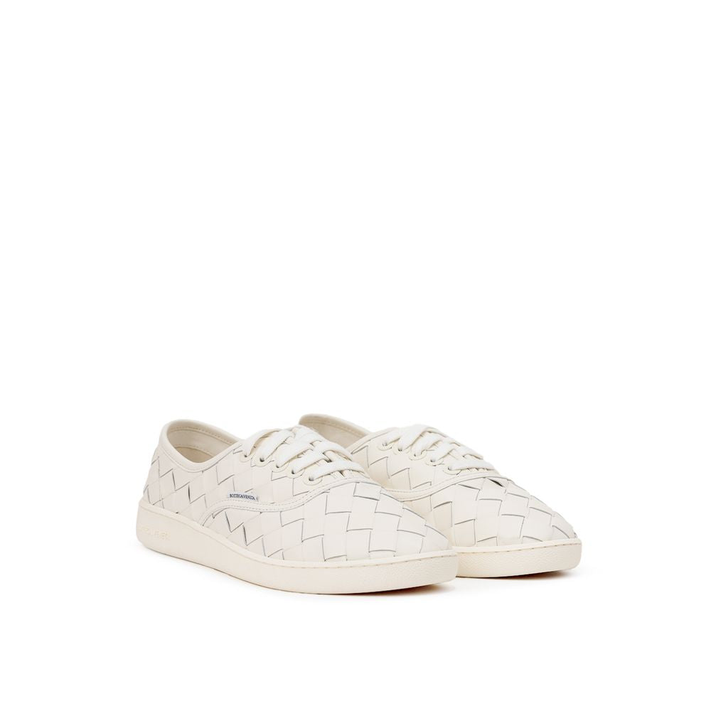 Bottega Veneta Weißes Leder Sneaker