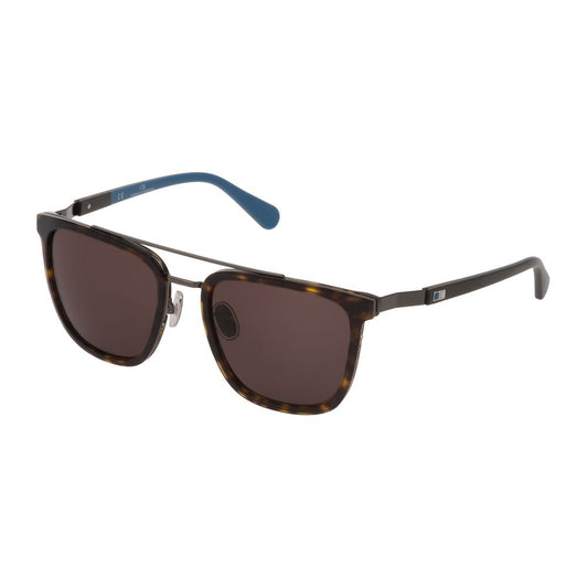 Carolina Herrera Bicolor-Sonnenbrille aus Acetat und Metall