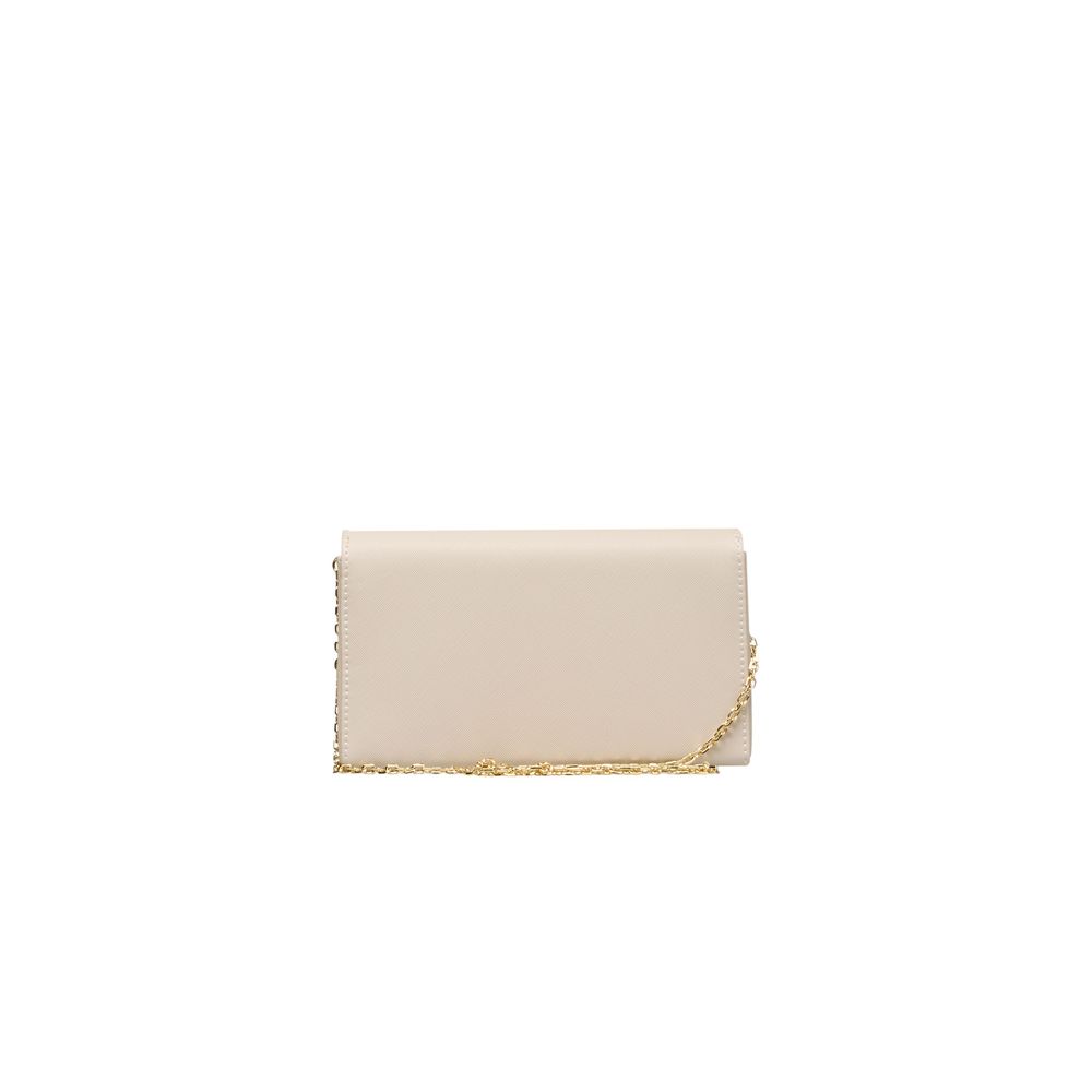 Love Moschino Beige Polyethylen Umhängetasche