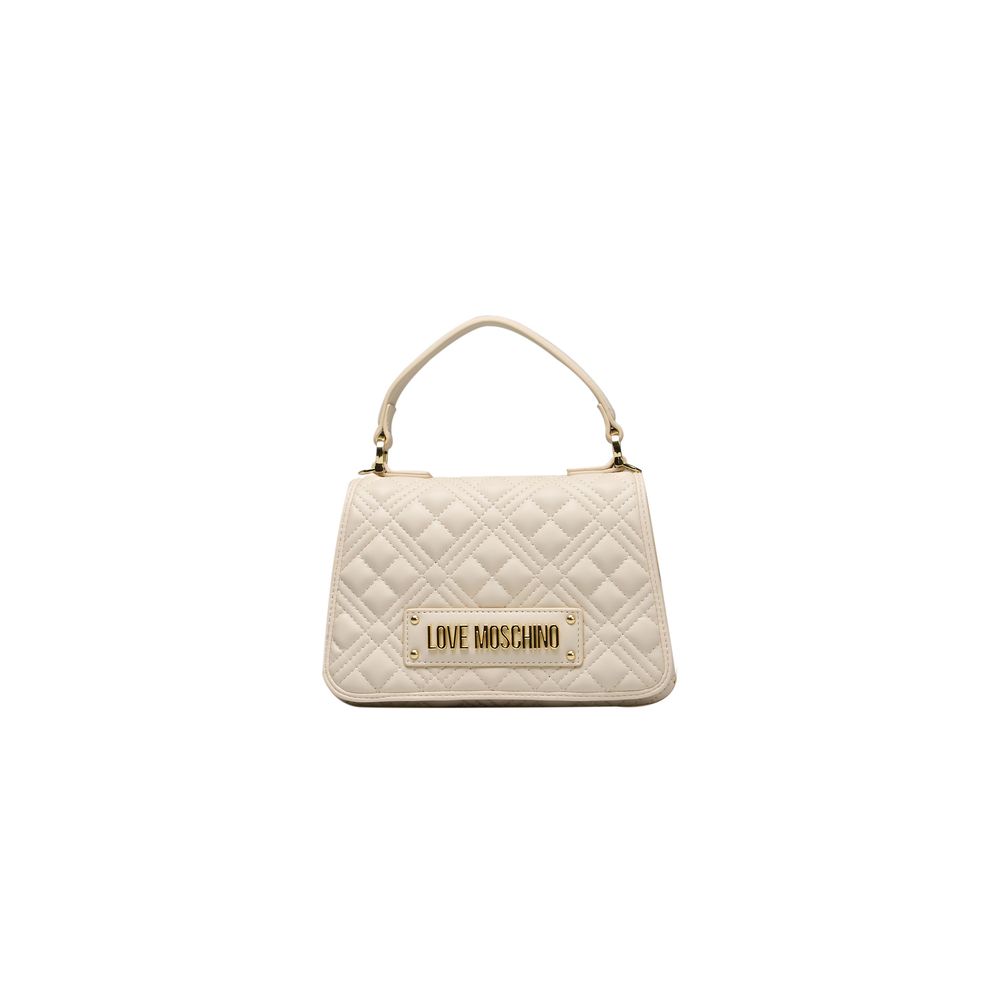 Love Moschino Beige Polyethylen Handtasche